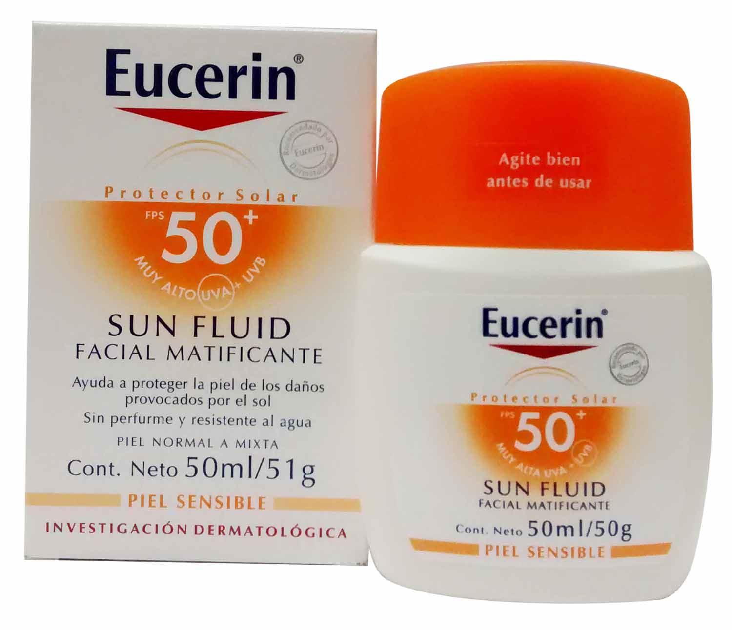 EUCERIN SUN FLU ANT FAC FPS50 557429