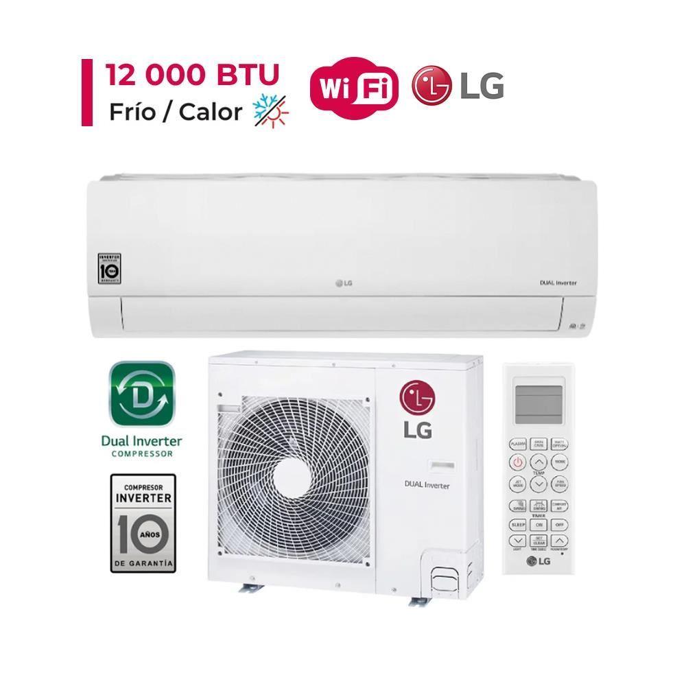R0606_Aire acondicionado lg split de 12,000 btu/h inverter frío/calor con wifi Generico